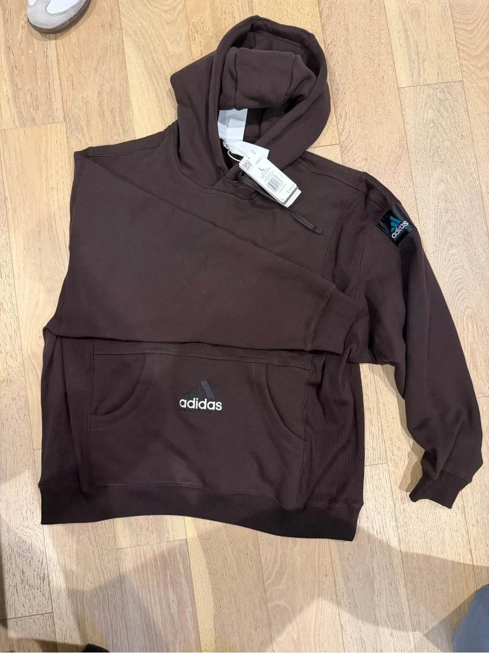 ADIDAS EQUIPMENT RIBBED HOODIE
